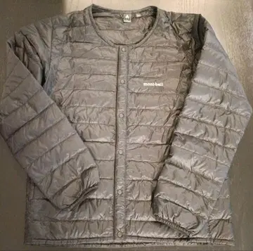 몽벨 다운 자켓 블랙