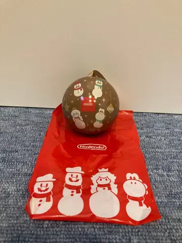 Nintendo 스노우맨 & 피치 공주 오너먼트 세트