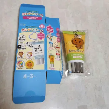 산엑스 아크릴 참, 카라비너 부착 핸드 크림 미캉보야