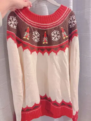 크리스마스 디자인 니트 스웨터 긴팔 릴린린 2021 니트 스웨터