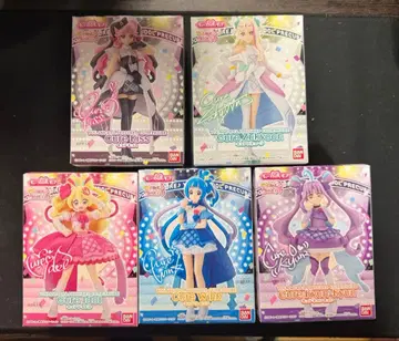 너와 아이돌 프리큐어 큐티 피규어 전 5종 세트