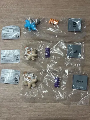 mofusand 흔들흔들 냥코 피규어 3개 세트