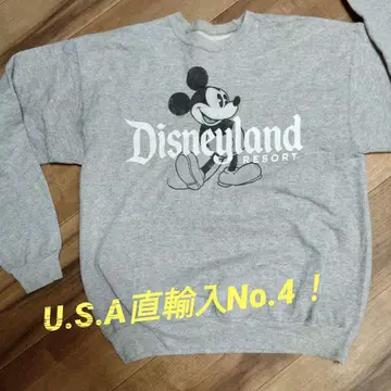 USA 직수입 No. 4 빈티지 Disney x Hanes 콜라보 미키