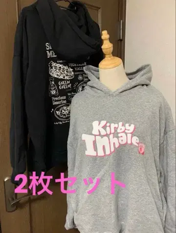 GU 별의 커비 후드티 커비카페 cafe