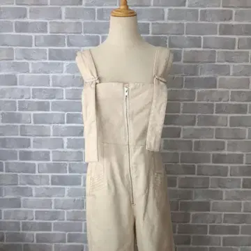 EMODA (에모다) 아이보리 살로펫 롱 기장 올인원 마터니티