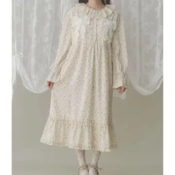 merry jenny 프릴 리본 원피스