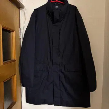 하자품 UNIQLO 하이브리드 다운 코트