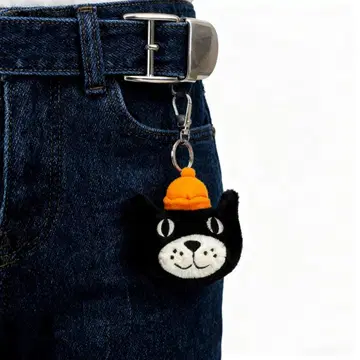 JELLYCAT 검은 고양이 백참