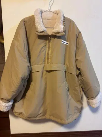 클래식 엘프 JAVA 보아 안감 하프 지퍼 자켓 오버 사이즈 XL