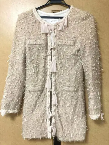 노카라 자켓 베이지