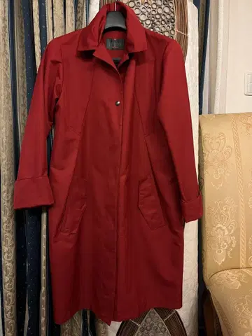 코시노 히로코 빨간색 코트 38 사이즈 새상품급
