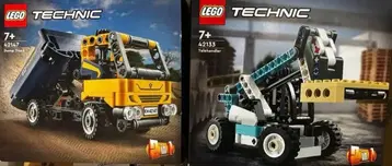 LEGO 테크닉 덤프트럭 크레인차 세트