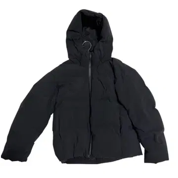 유니클로 심리스 다운 후드티 M 사이즈