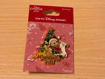 새상품 디즈니 크리스마스 2025 핀 배지