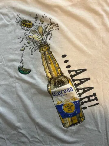 Corona 맥주 디자인 셔츠