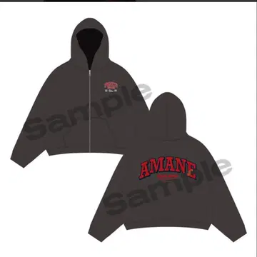 츠키아시 아마네 지퍼 후드티