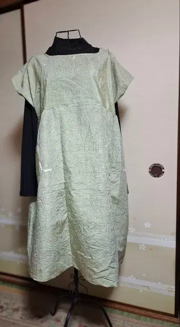 기모노 리메이크 161 원피스 꾀꼬리색