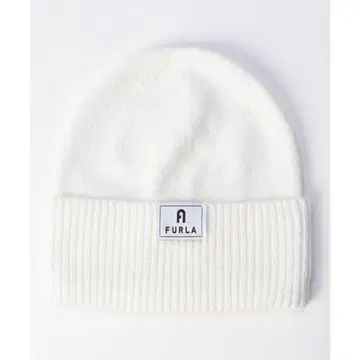 FURLA 화이트 니트 모자