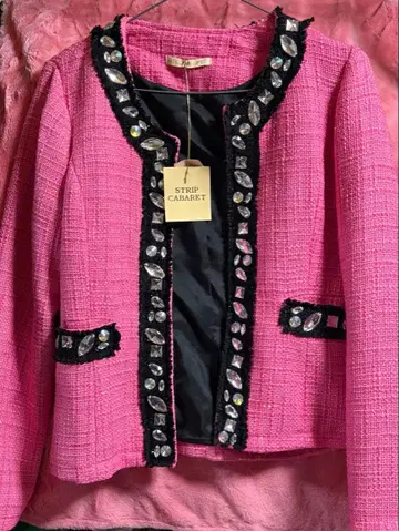 STRIP CABARET 비쥬 자켓 핑크