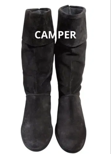 CAMPER 천연 가죽 스웨이드 부츠