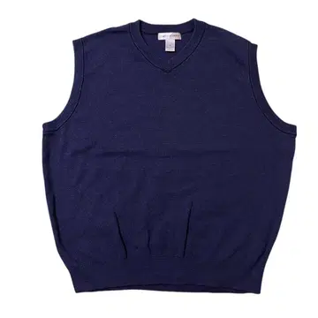 USA 구제 의류 Cypress Links 니트 베스트 V넥 X174