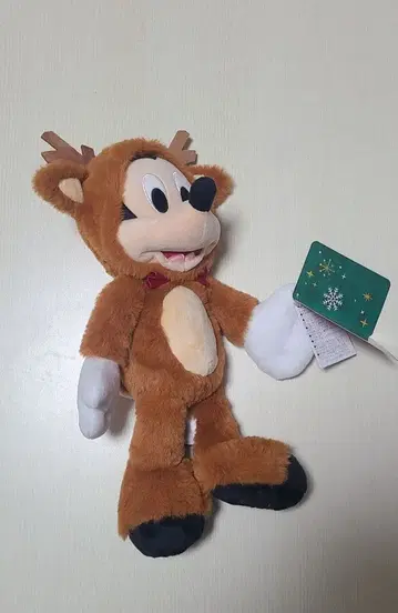 [ 즉시 구매 가능 ] 미키 마우스 크리스마스 사양 봉제 인형