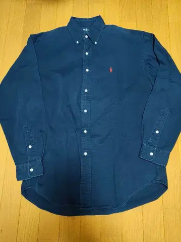 랄프 로렌 버튼 다운 셔츠 BLAKE M 사이즈 다크 네이비