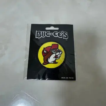 Buc-ee's 다리미 패치 비버 캐릭터 버키스