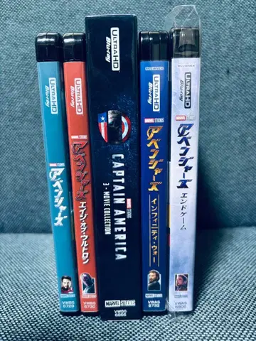 캡틴 아메리카 & 어벤져스 4K UHD 컬렉션