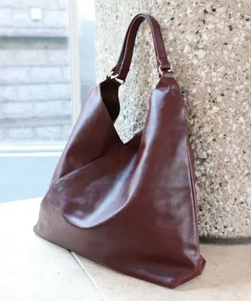 [ 미사용 새상품 ] andme 토트백 다크 브라운