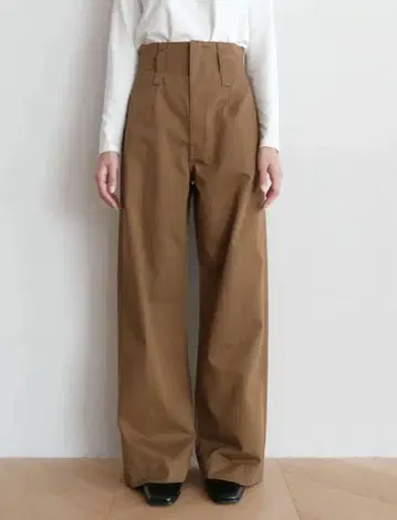 새상품 SeaRoomlynn 하이웨스트 LOOSE 데님 트라우저 25인치