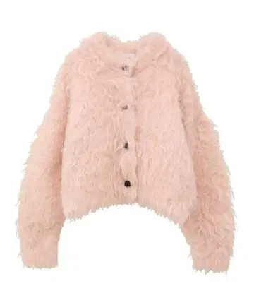 CLANE 클라네 SHAGGY SHORT CARDIGAN