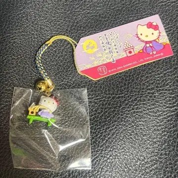 레어 헬로키티 스트랩 보름달