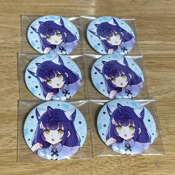 아마미야 코코로 니지산지 완냥 캔뱃지