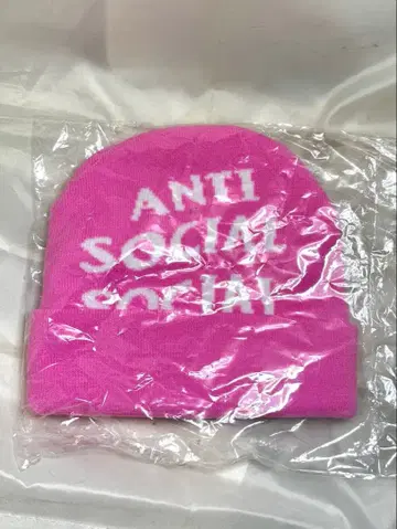 ASSC 비니 핑크 새상품