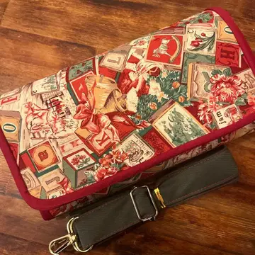 크리스마스 살림 장지갑 숄더 포함