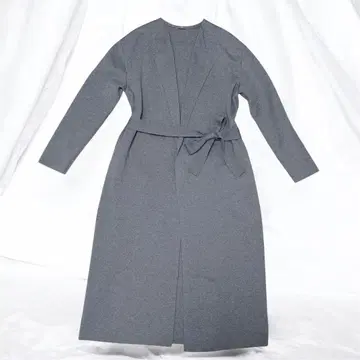 띠어리 럭스 롱 가디건 벨트 포함 울