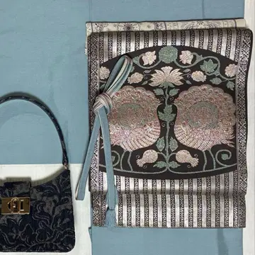 공작 사라사 캐주얼 오비