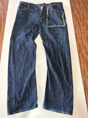 fiberops 인디고 스트레이트 데님 W36