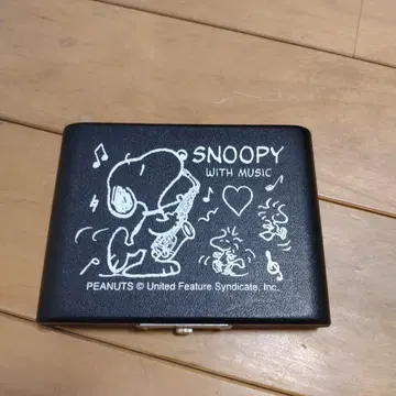 스누피 색소폰 리드 케이스