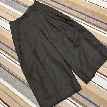 하자품 UNIQLO +J 울 블렌드 가우초 팬츠