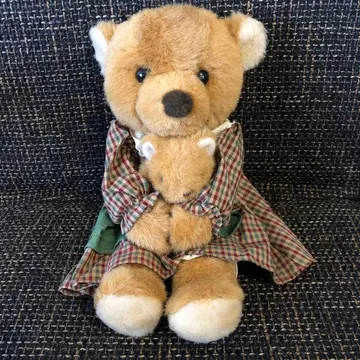 1곰 브라운 부모와 자식 테디베어 봉제 인형
