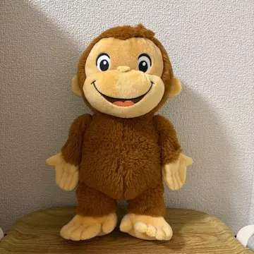 호기심 많은 조지 봉제 인형 약 30cm 피요코린