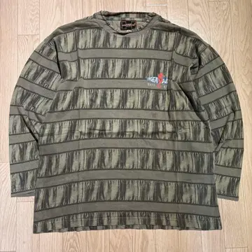 00s HARDWEAR 긴팔 티셔츠 올 패턴 아메카지 구제 의류 빈티지