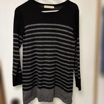 CROCODILE 스트라이프 긴팔 니트 L 사이즈