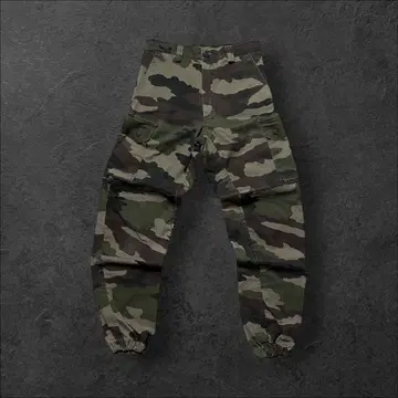 프랑스군 CCE 카모플라쥬 BDU 카고 팬츠 조거 팬츠 밀리터리 y2k