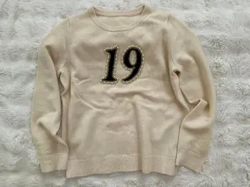 그레이스 클래스 상의 니트 스웨터 사이즈 36 화이트