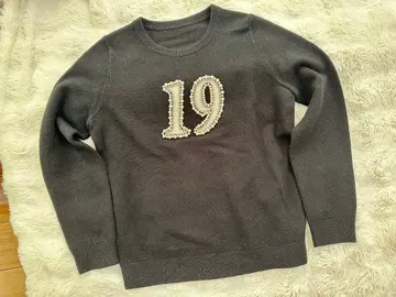 그레이스 클래스 니트 스웨터 사이즈 36 블랙