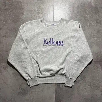 90'S CHAMPION 'KELLOGG' 자수 택 리버스 위브