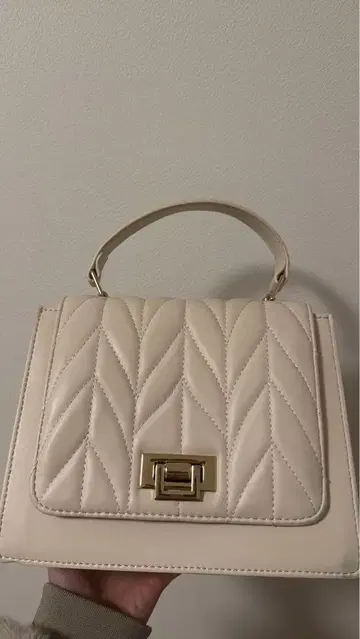 머큐리 듀오 핸드백 화이트